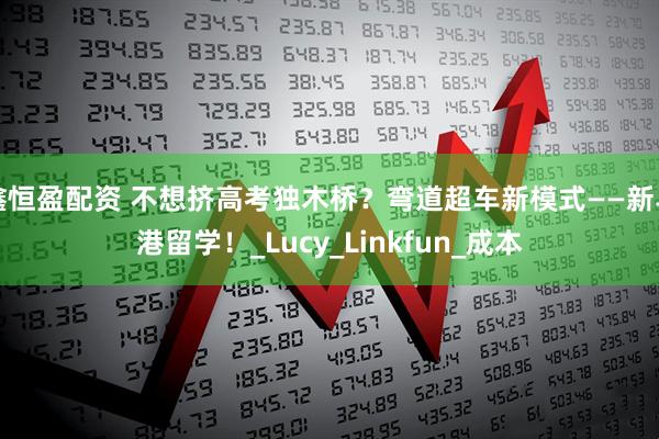 鑫恒盈配资 不想挤高考独木桥？弯道超车新模式——新马港留学！_Lucy_Linkfun_成本